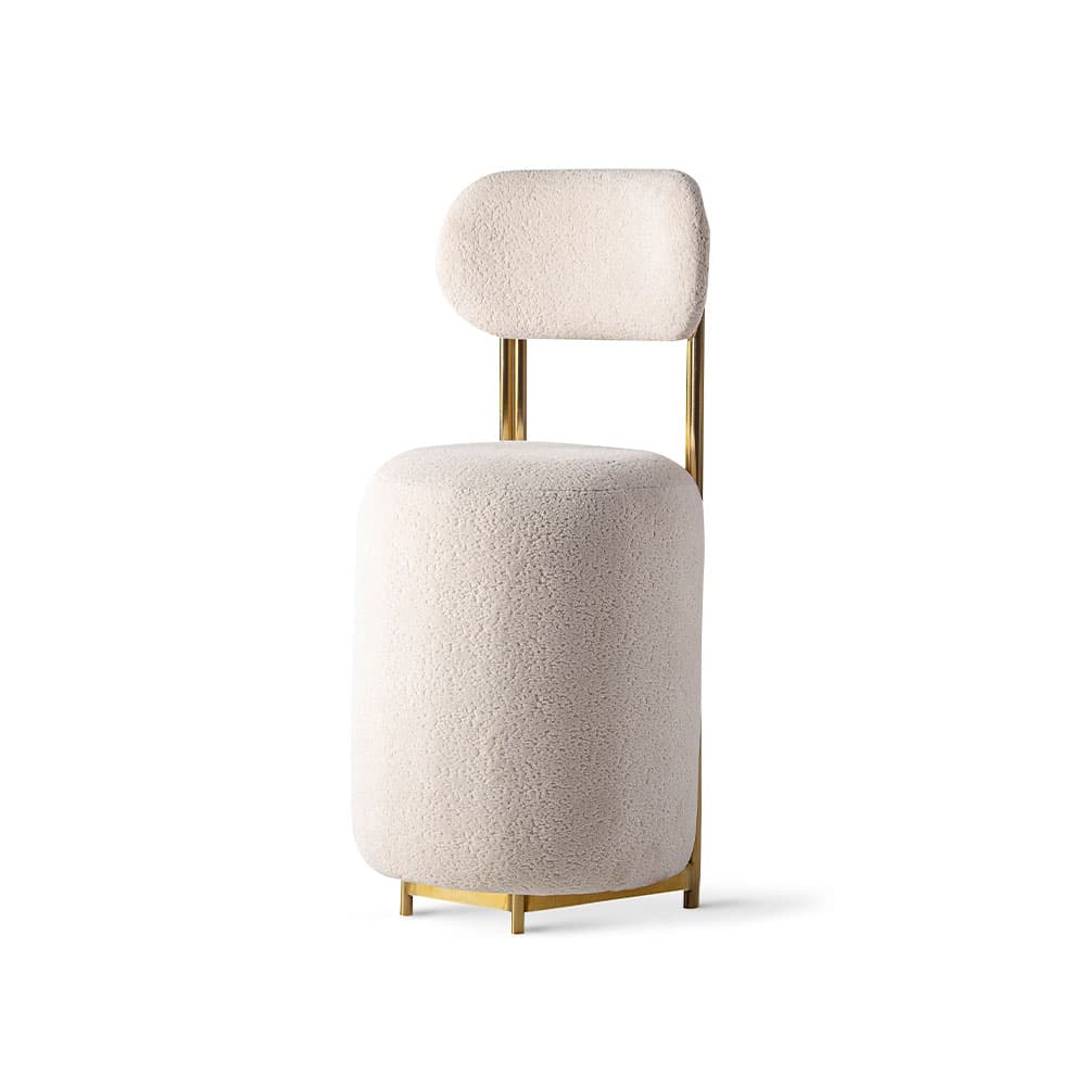 صندلی پایه طلایی النا